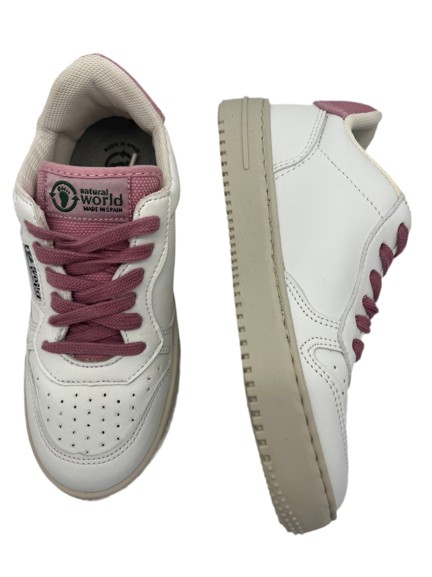 SNEAKER NATURAL WORLD ROSA ENZ