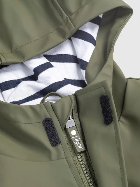 GIACCA IMPERMEABILE VERDE